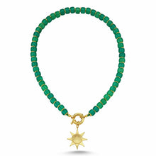  Soleil Green Necklace