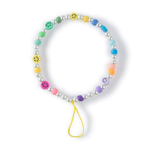  Pearl Smiley Phone Strap